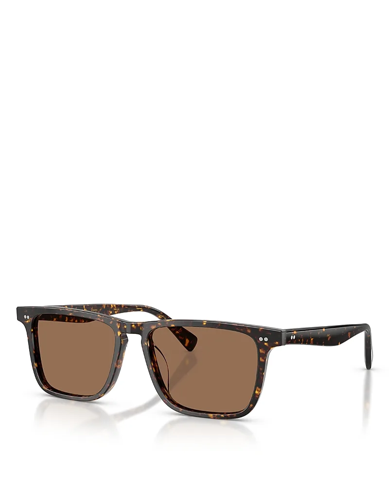 Brano Rectangular Sunglasses, 53mm by Oliver Peoples