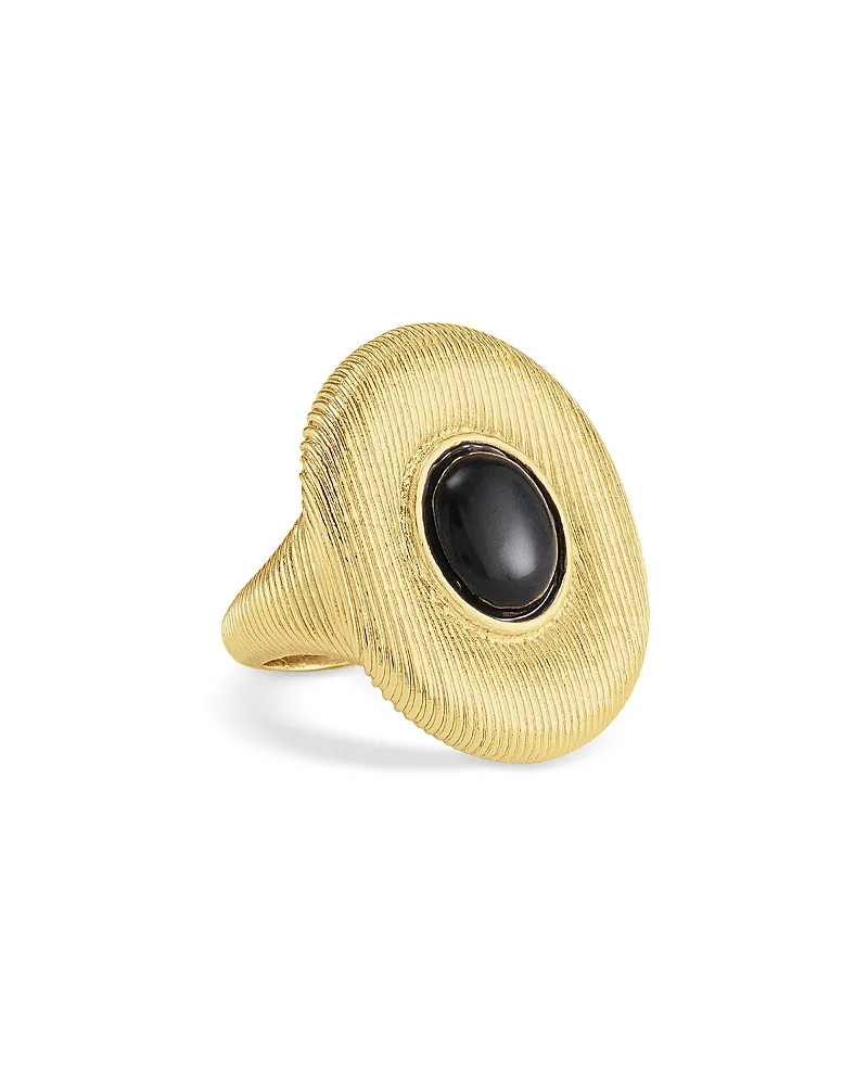 Safari Black Onyx Cocktail Ring by Anabel Aram