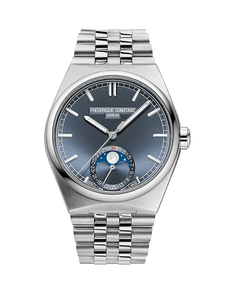 Classic Moonphase Date Manufacture Watch, 39mm by Frederique Constant