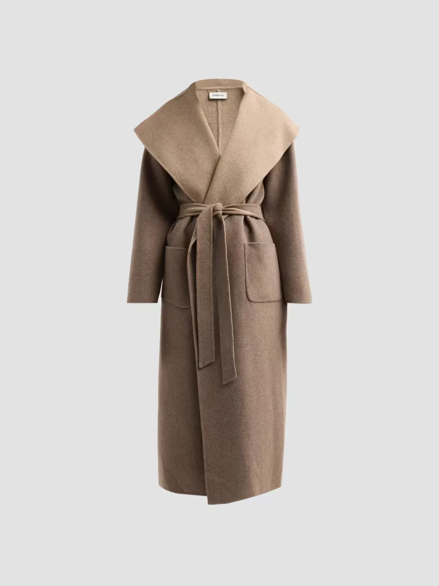 Allura Reversible Belted Coat