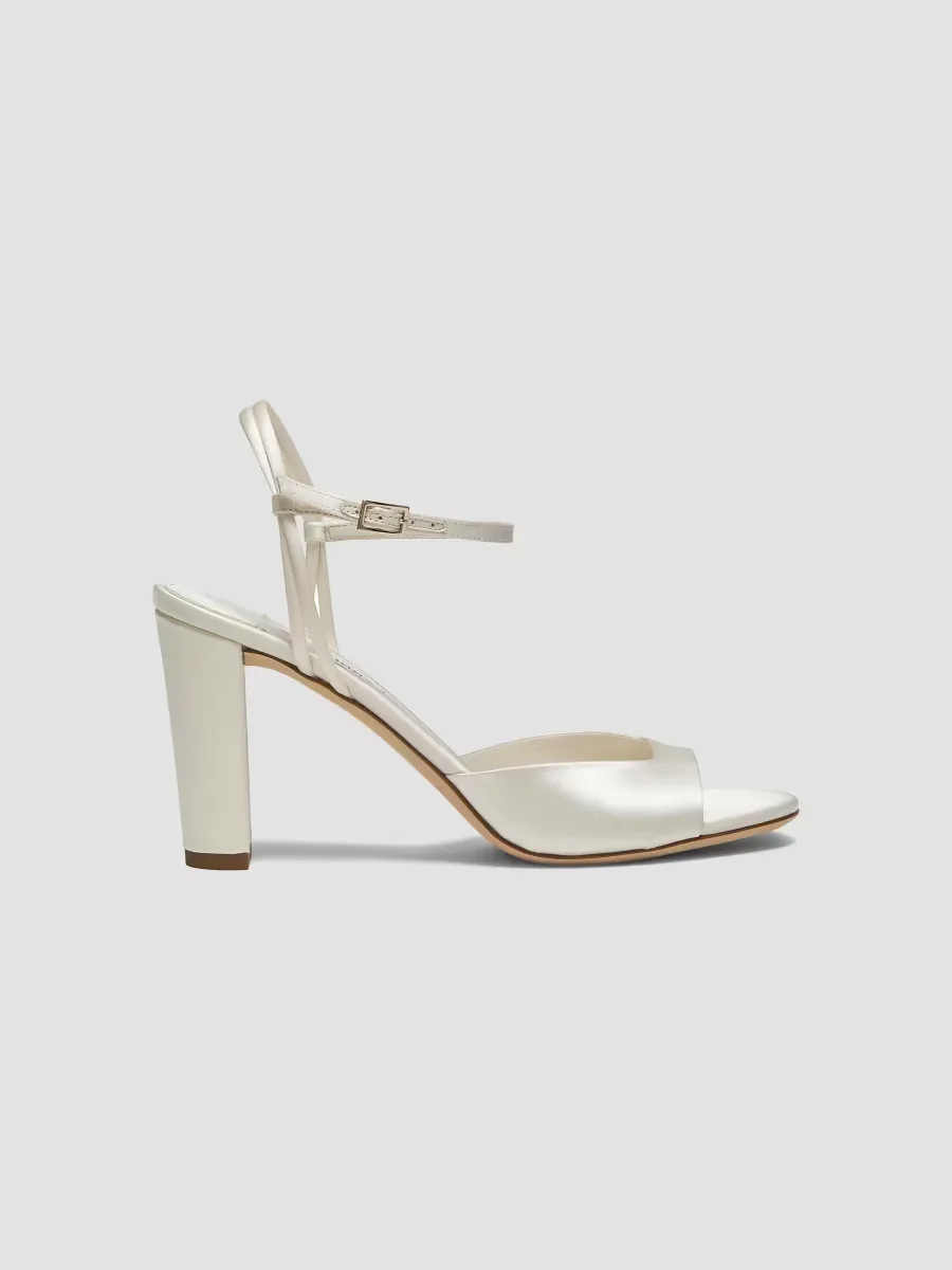 Alys 85MM Satin Sandals by Jimmy Choo
