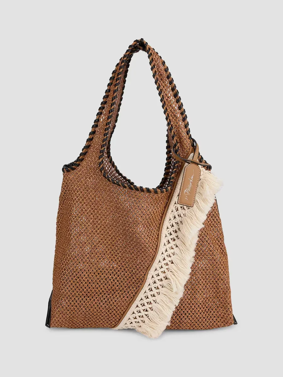 Fringed Raffia Tote Bag by 3.1 Phillip Lim