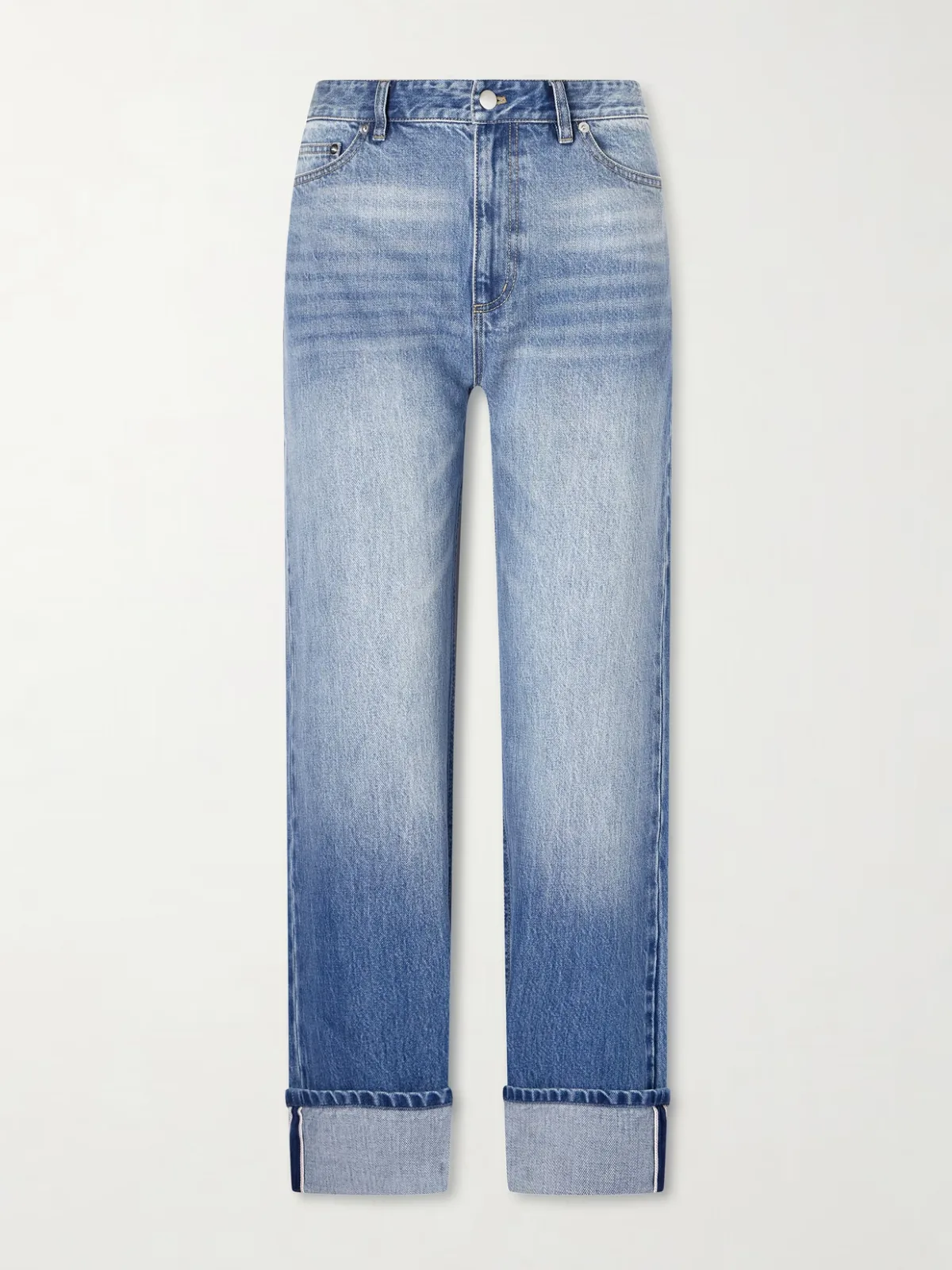 - Alec Low-rise Straight-leg Selvedge Jeans -