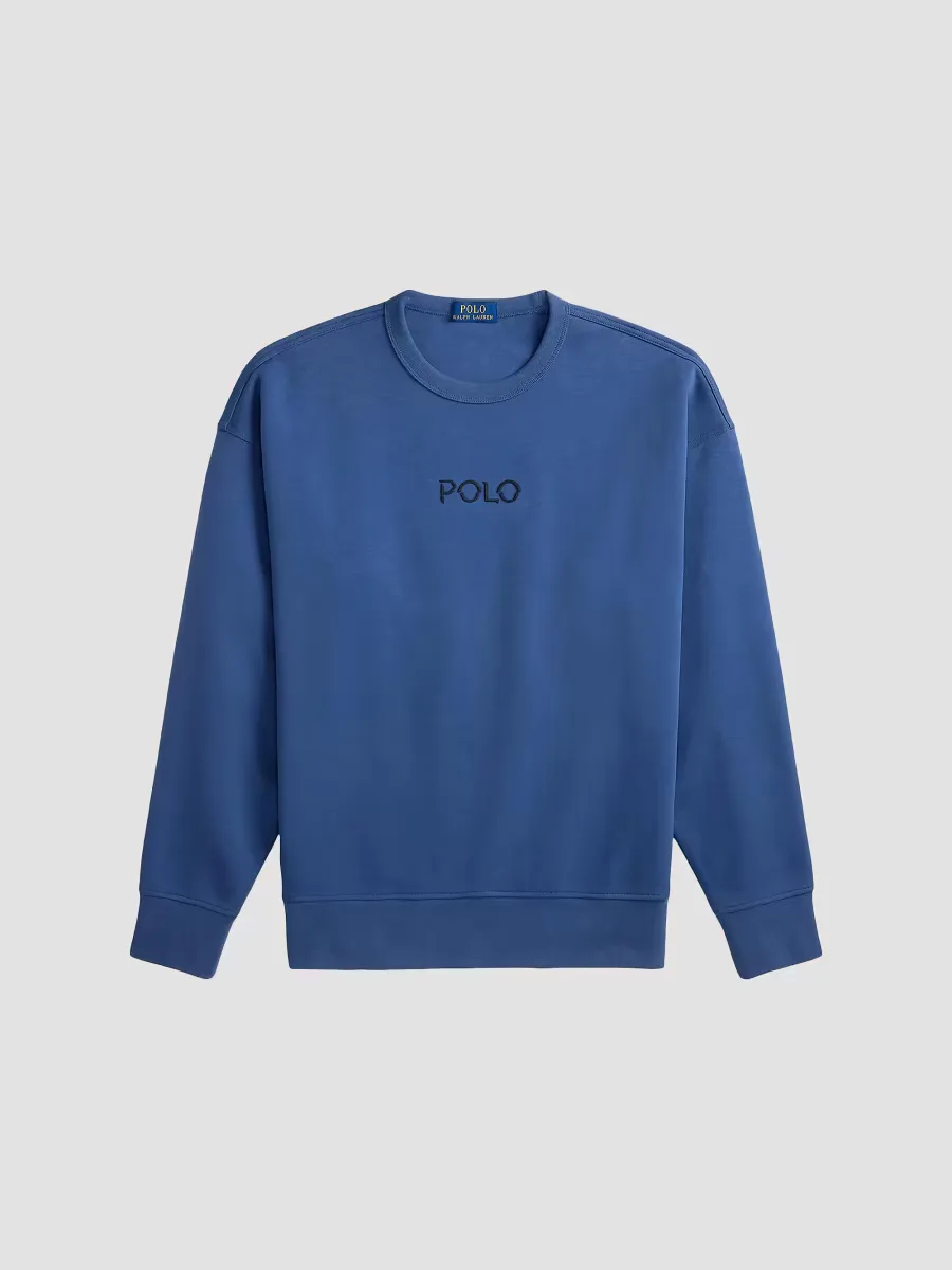 Double-Knit Tech Crewneck Sweatshirt