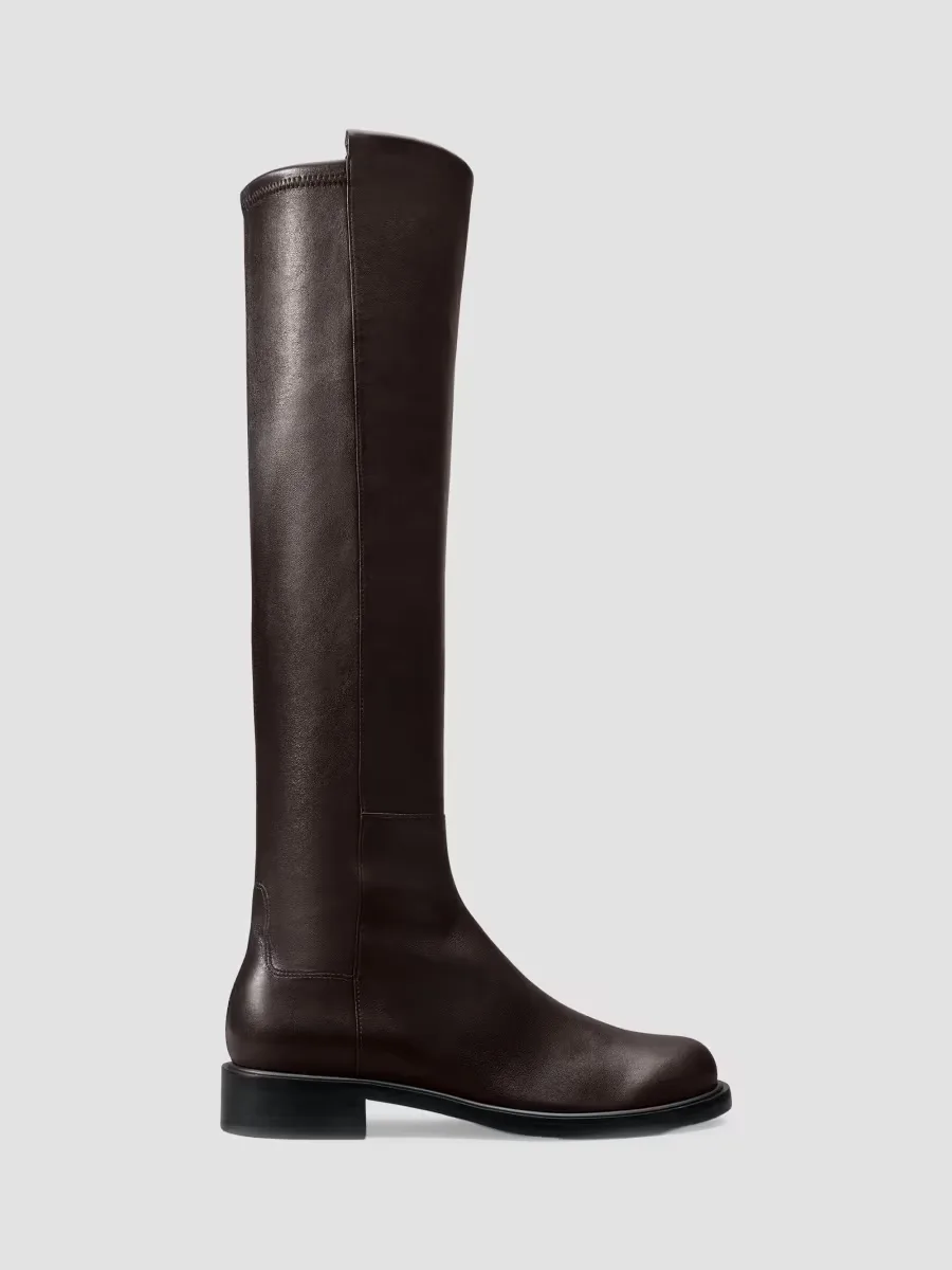 5050 Gisele 30MM Leather Knee-High Boots by Stuart Weitzman
