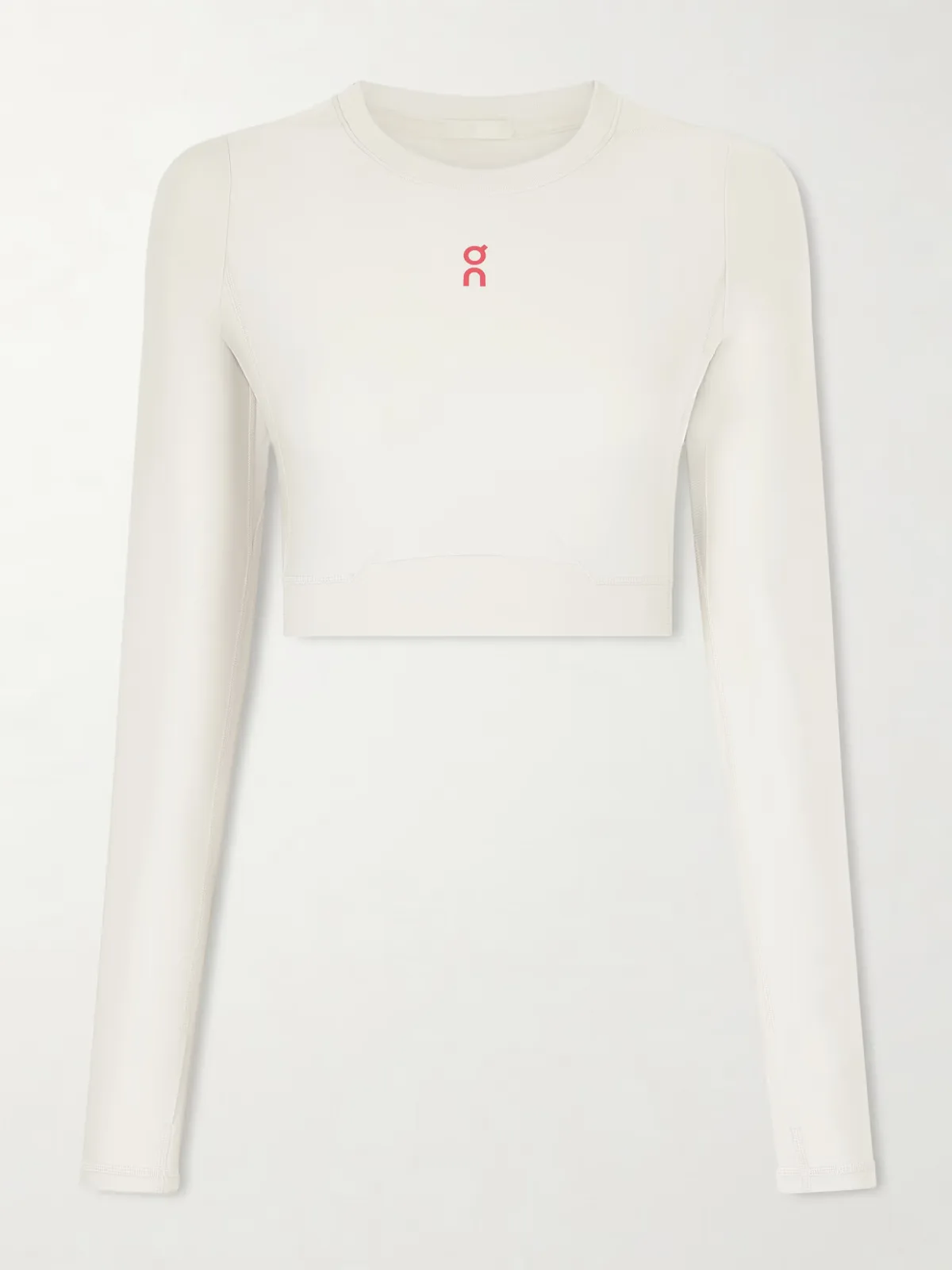 - Year Of The Horse Cropped Mesh-trimmed Stretch Recycled Top - by ON