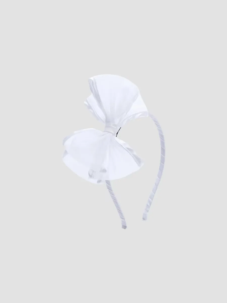 Sheer Bow Headband by Tulleen