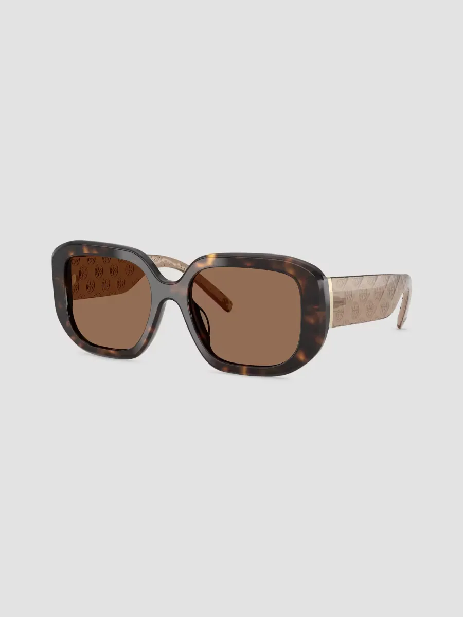 54MM Square Sunglasses by Tory Burch