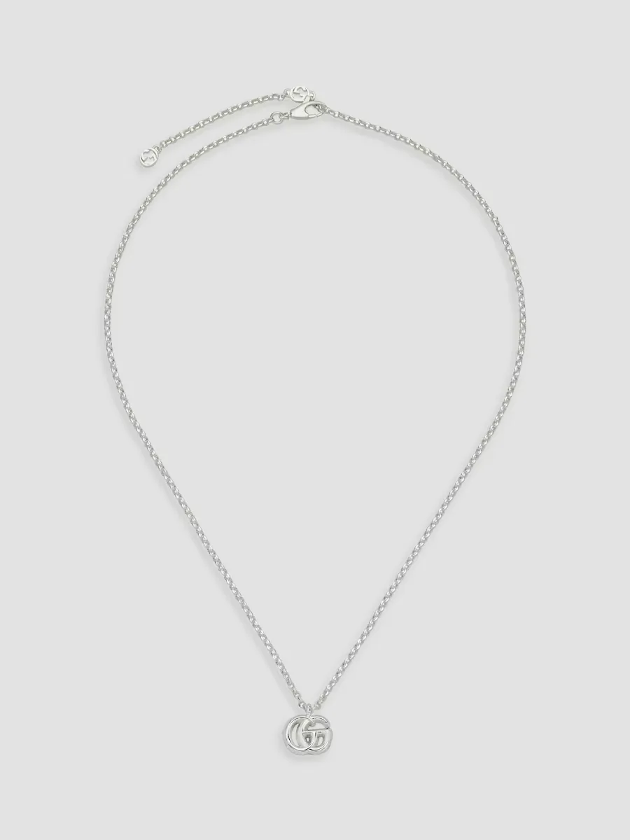 GG Marmont Sterling Silver Necklace by Gucci