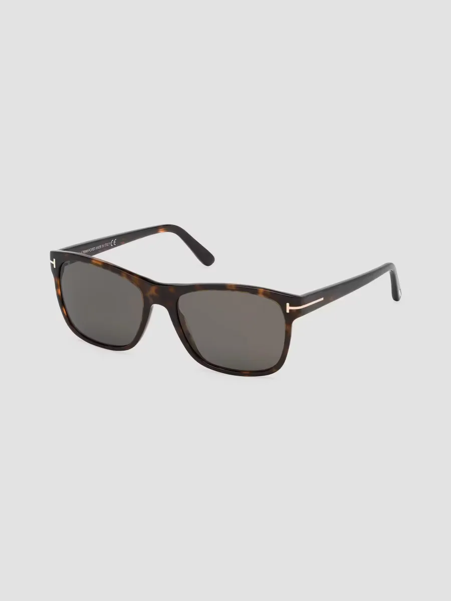 Giulio 54MM Square Havana Sunglasses by Tom Ford