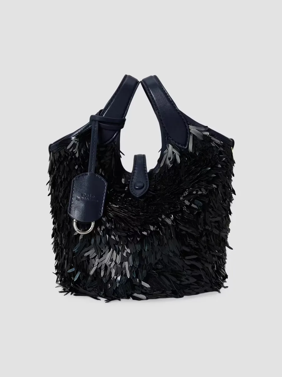 Polo Play Mini Spike Sequins Crossbody Bag