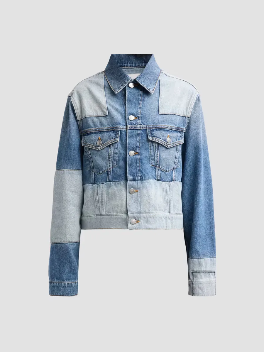 Patchwork Denim Jacket