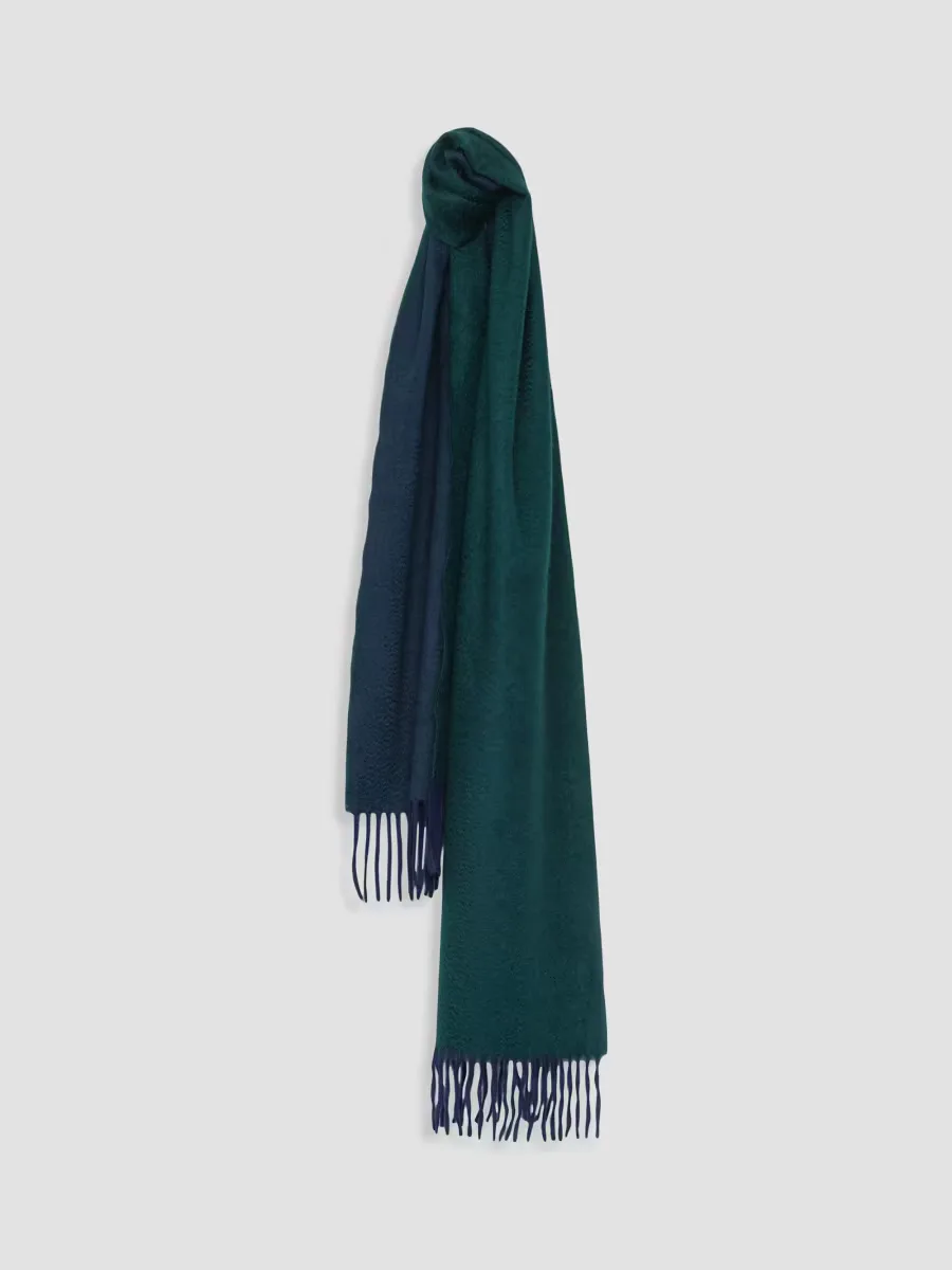 Semi-Reversible Cashmere Scarf by X