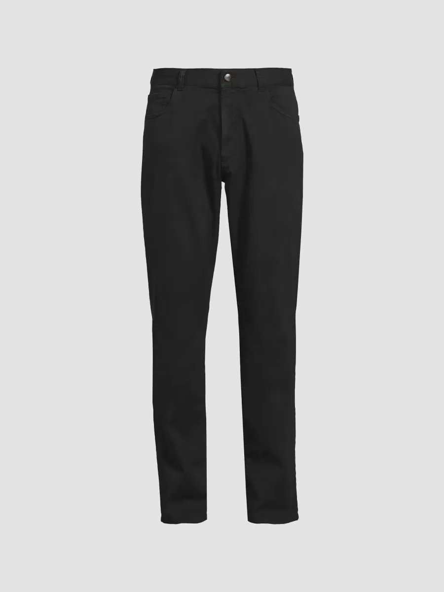 Garment-Dyed Five-Pocket Pants