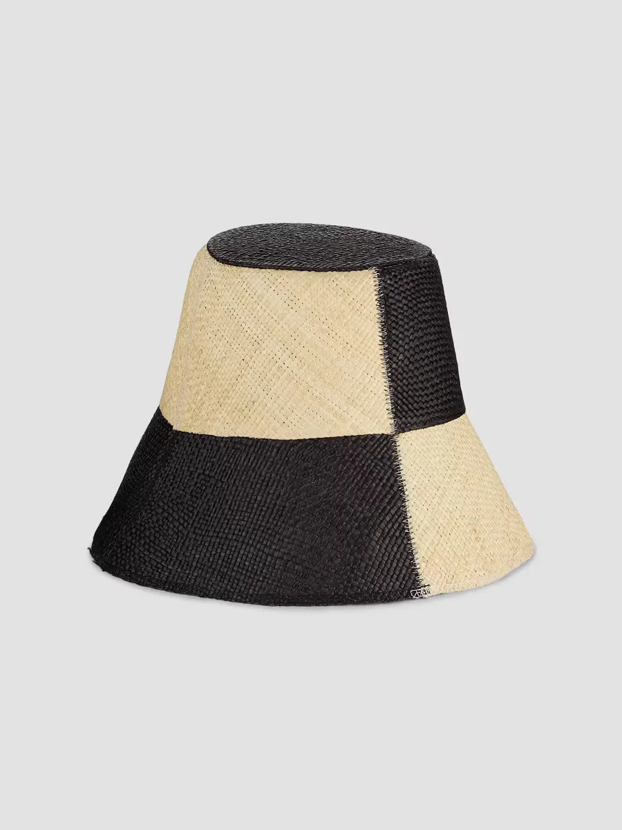 Checked Bucket Hat by Johanna Ortiz