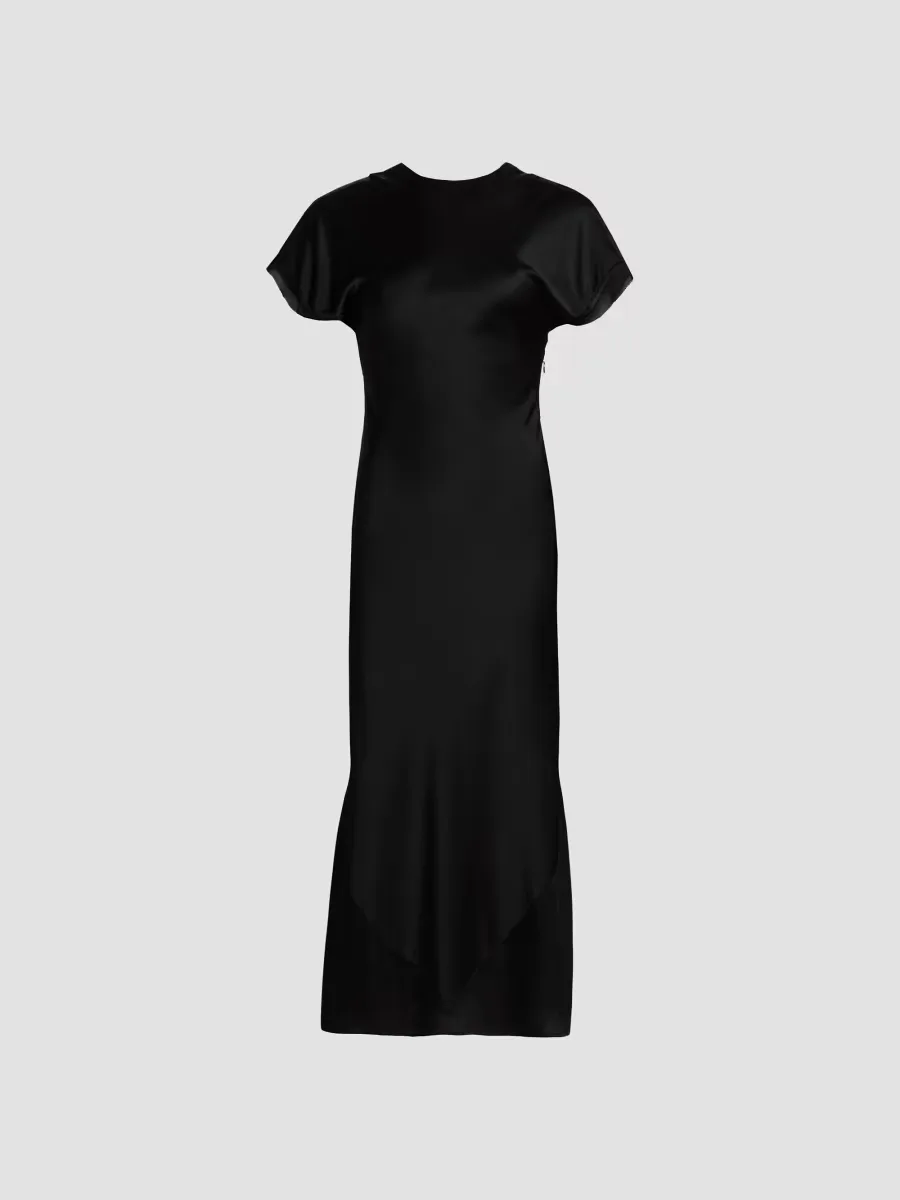 Chiclana Dakota Silk A-Line Midi-Dress