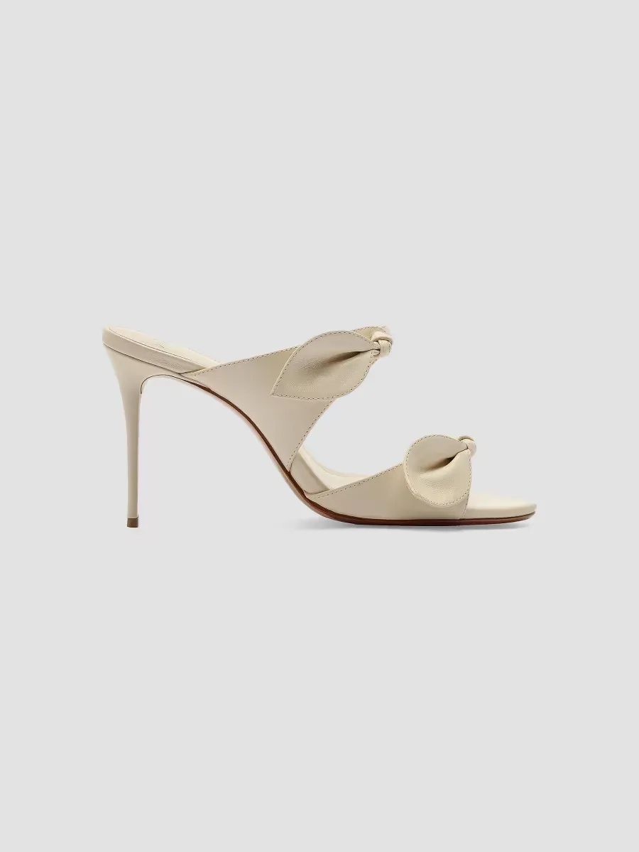 Magnolia 85MM Leather Mules by Alexandre Birman