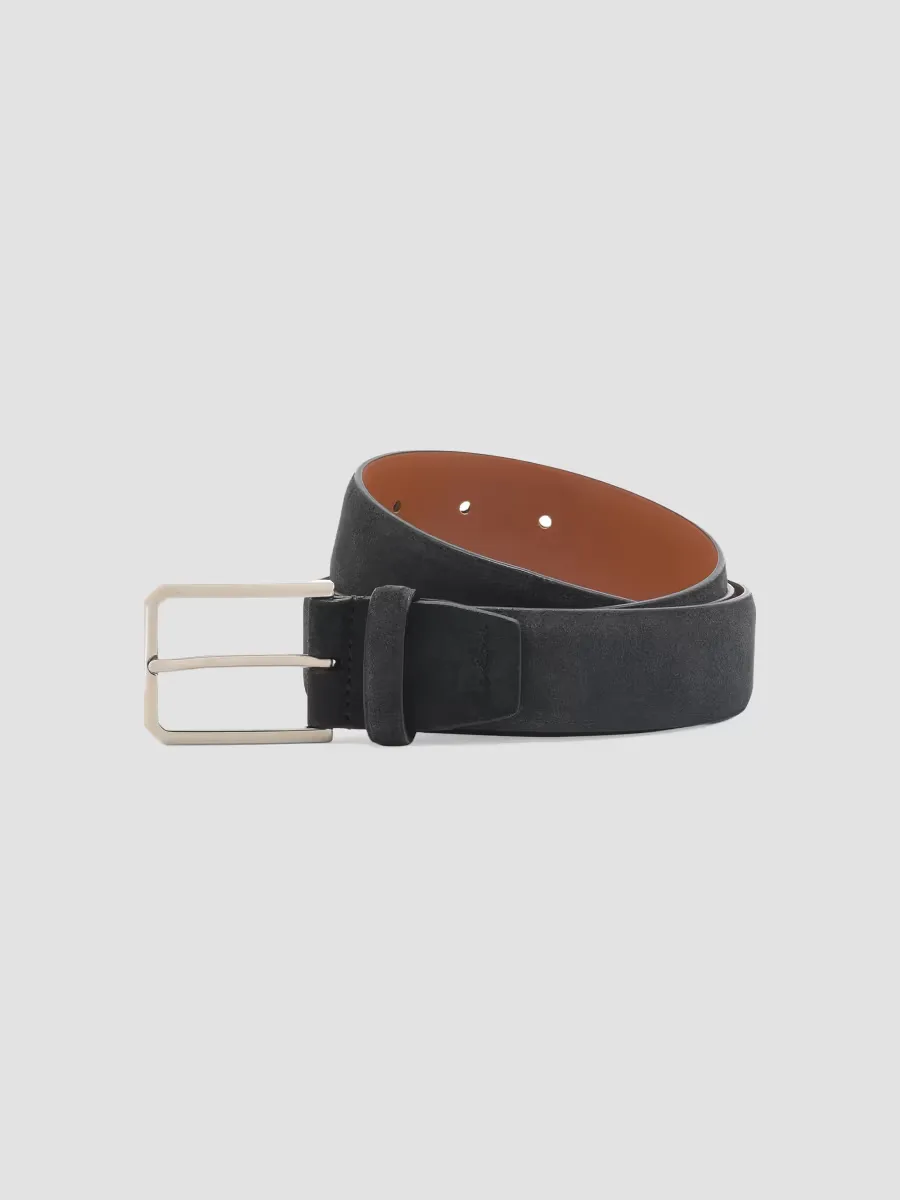 Leather 35MM Adjustable Belt by Santoni