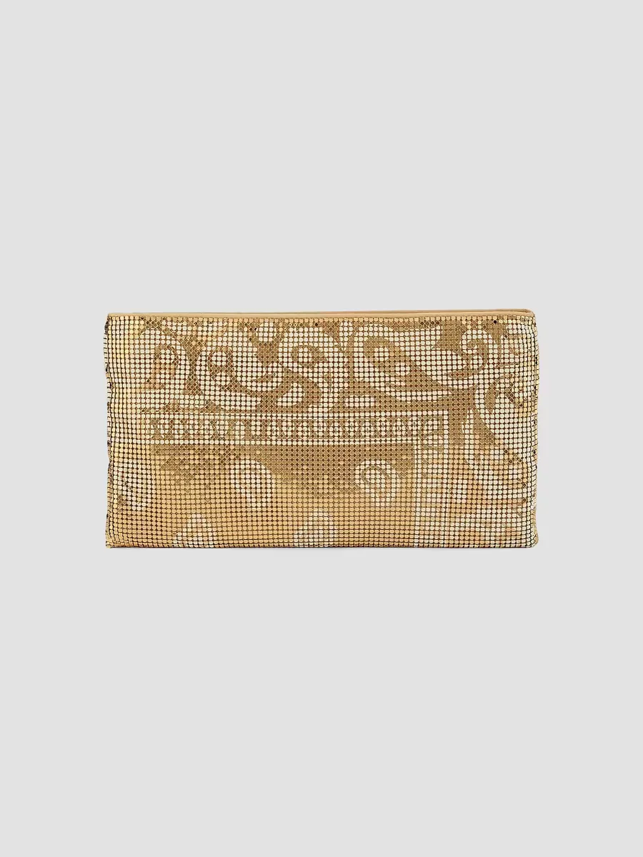 Your Best Friend La Petite Metal Clutch by Benedetta Bruzziches