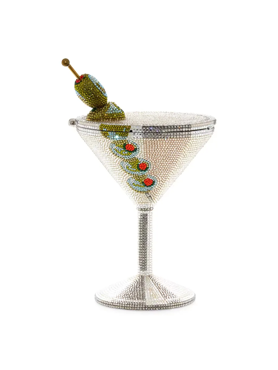 Martini Crystal Clutch by Judith Leiber