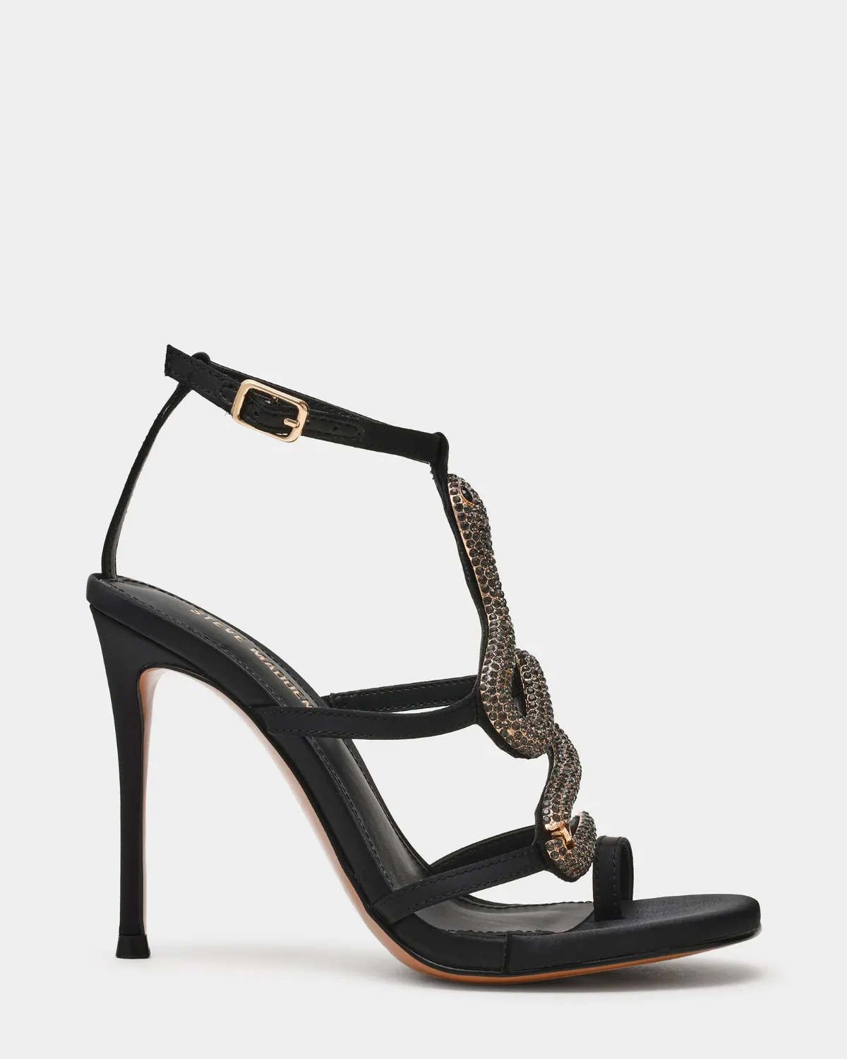 Python Strappy Heels - Leather by Steve Madden