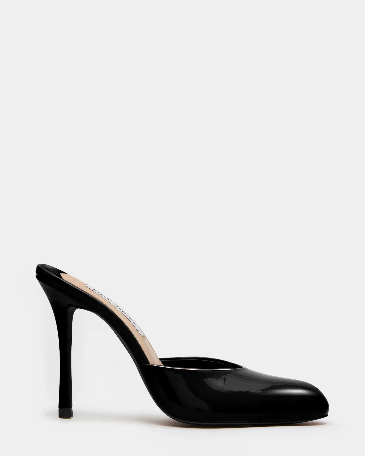 Plum Mule Heels - Leather