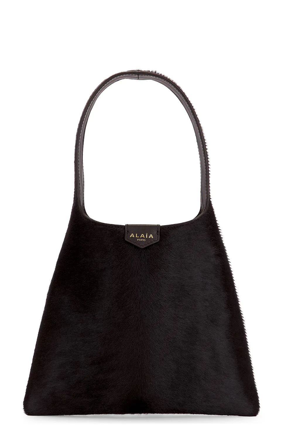 Small Hobo Haircalf Bag by Alaa