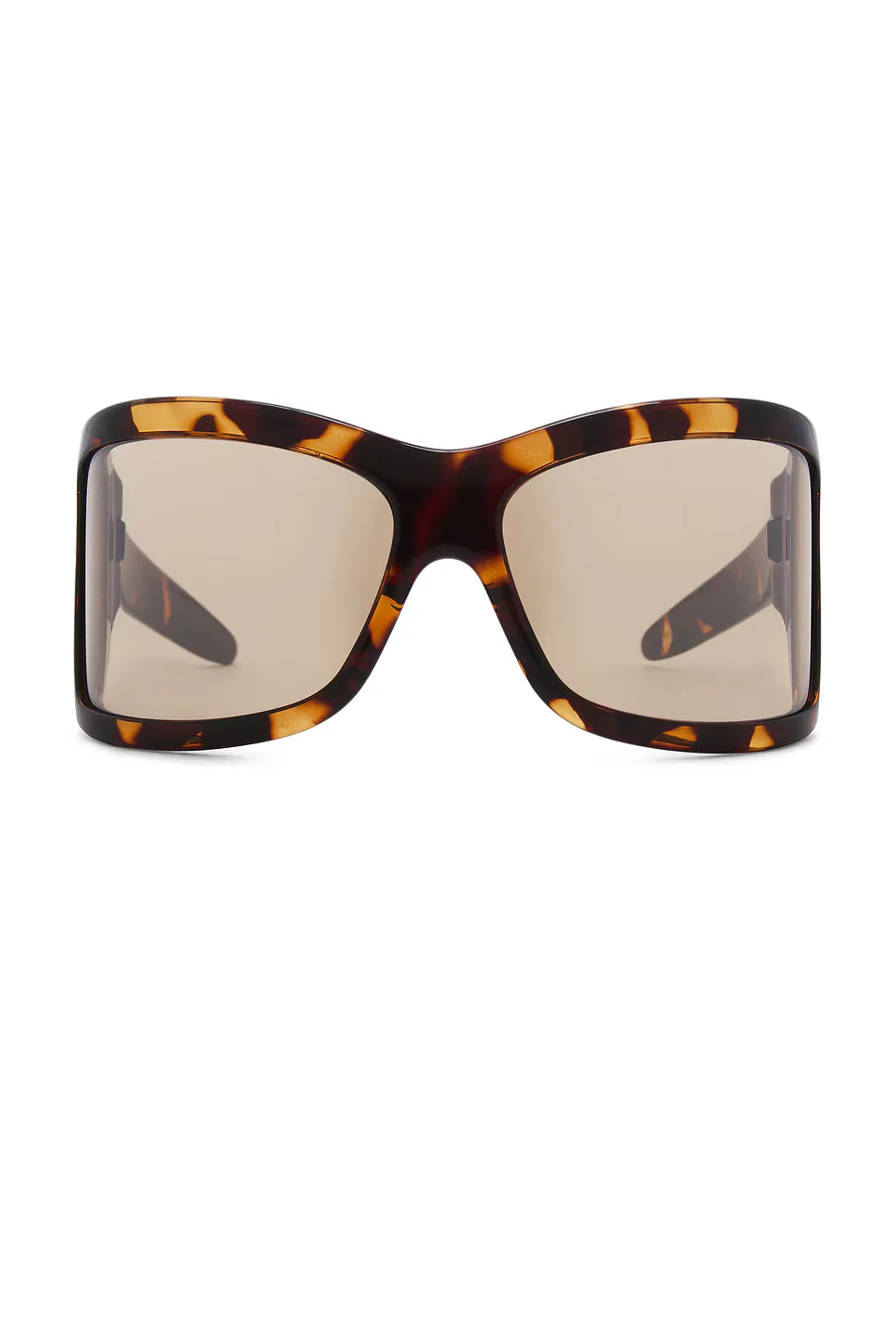 Intrecciato Hinge Rectangular Sunglasses by Bottega Veneta