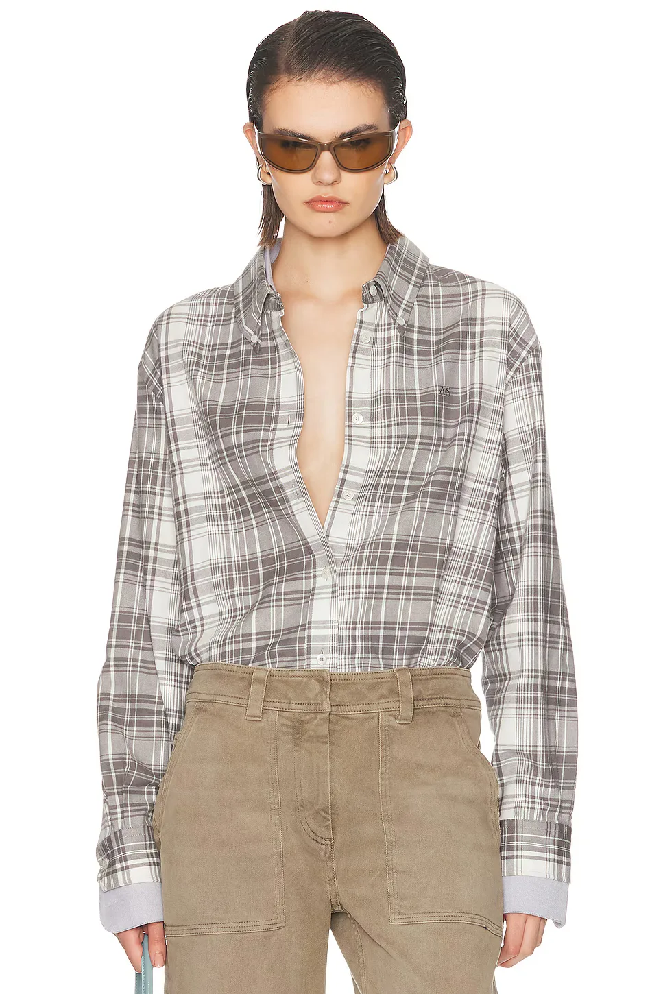Sandrea Flannel Check Shirt