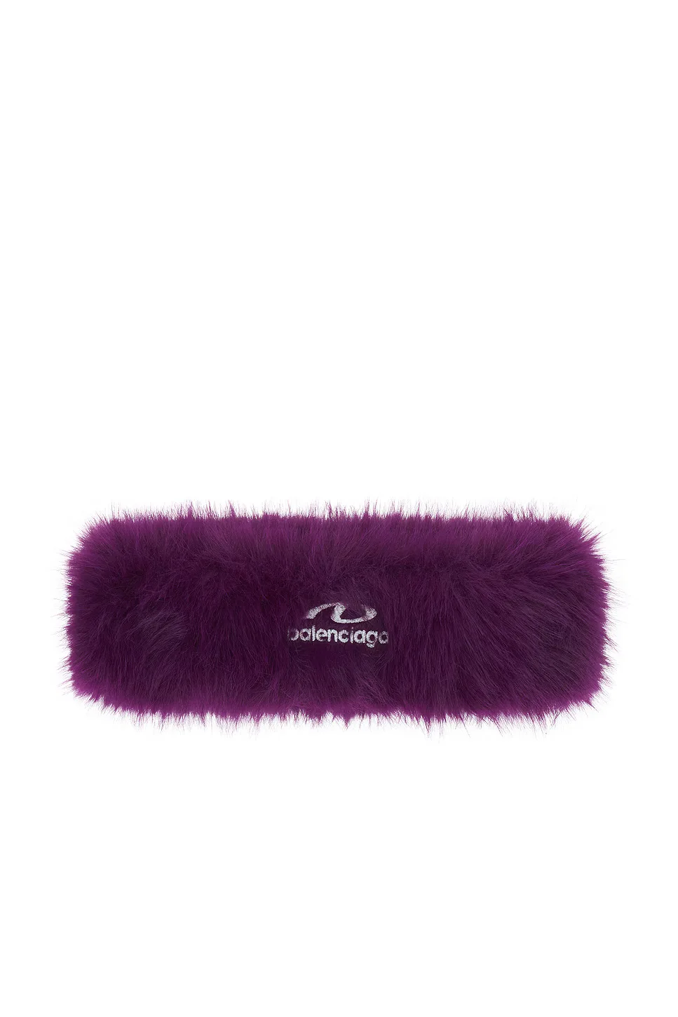 Faux Fur Headband by Balenciaga