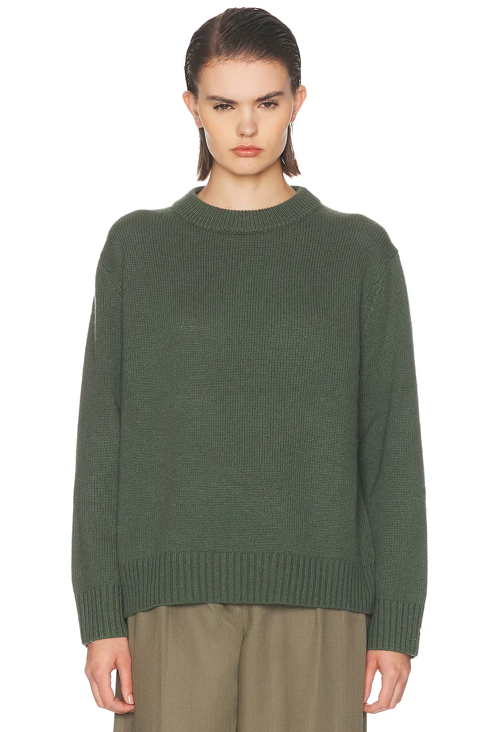 Cashmere Oversized Crewneck Sweater