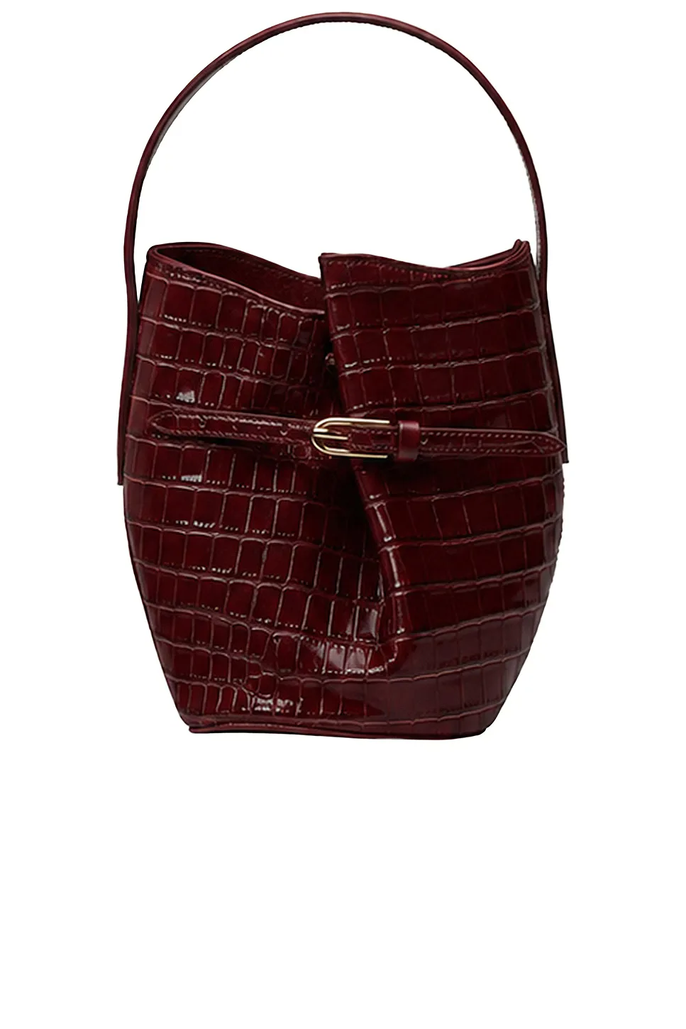 Belted Micro Bucket Bag by Liffner