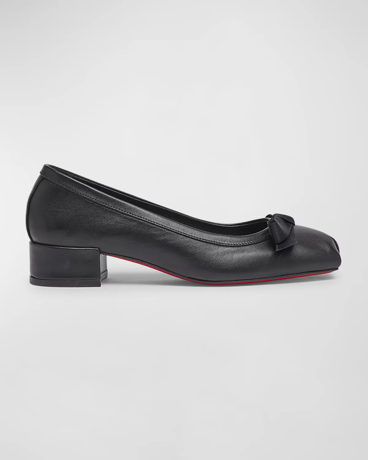 Mamaflirt Leather Red Sole Ballerina Pumps by Christian Louboutin