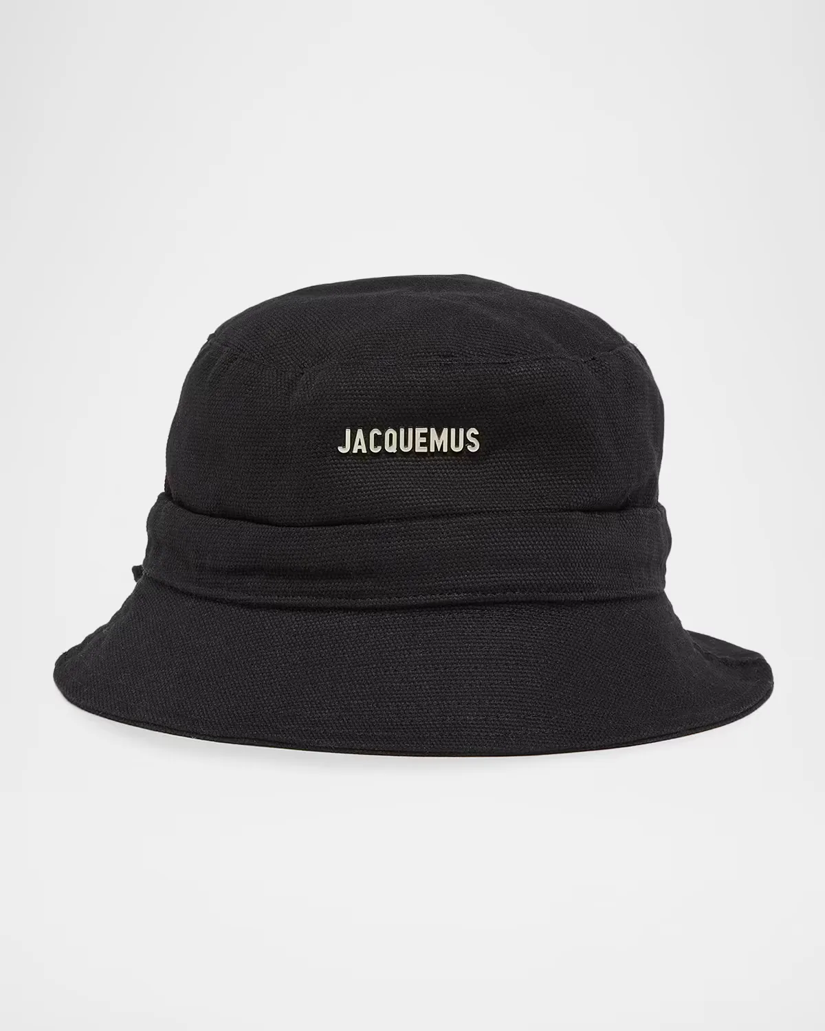 Le Bob Gadjo Canvas Drawstring Bucket Hat by JACQUEMUS