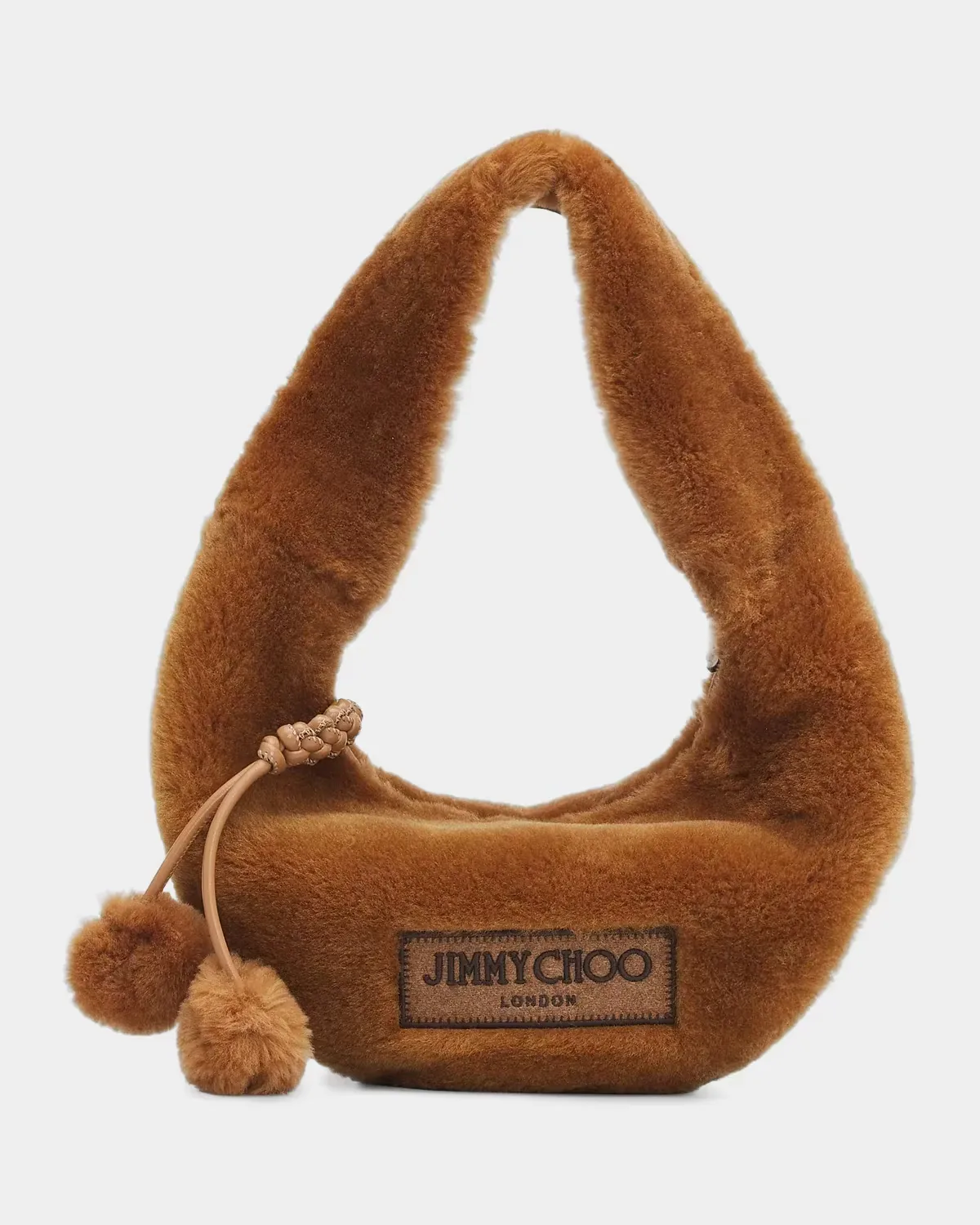 Winter Shearling Hobo Bag by Jimmy Choo