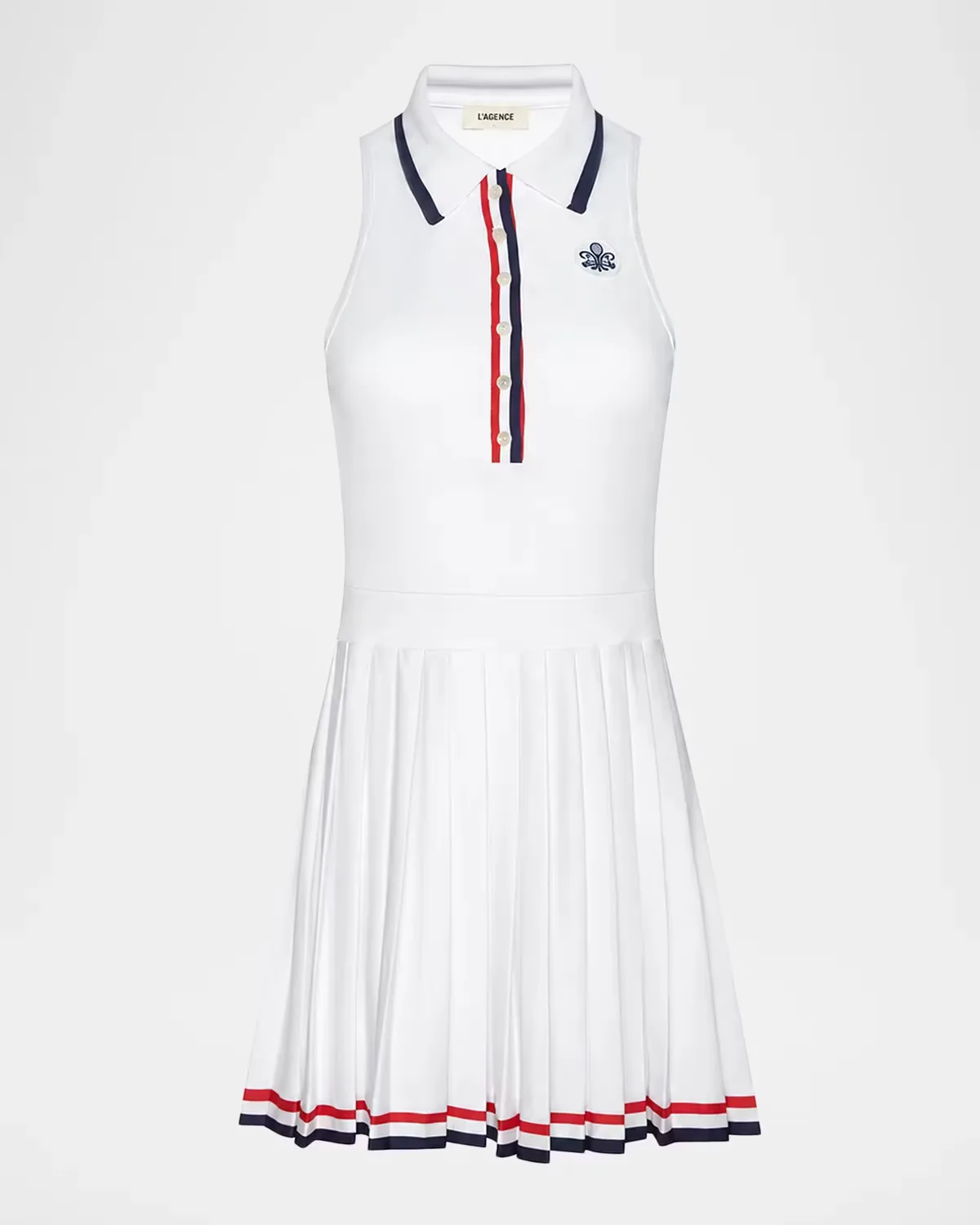 Winny Mini Polo Tennis Dress by L & apos;AGENCE