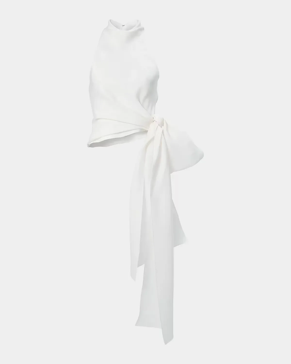 Halter Top with Bow by Carolina Herrera
