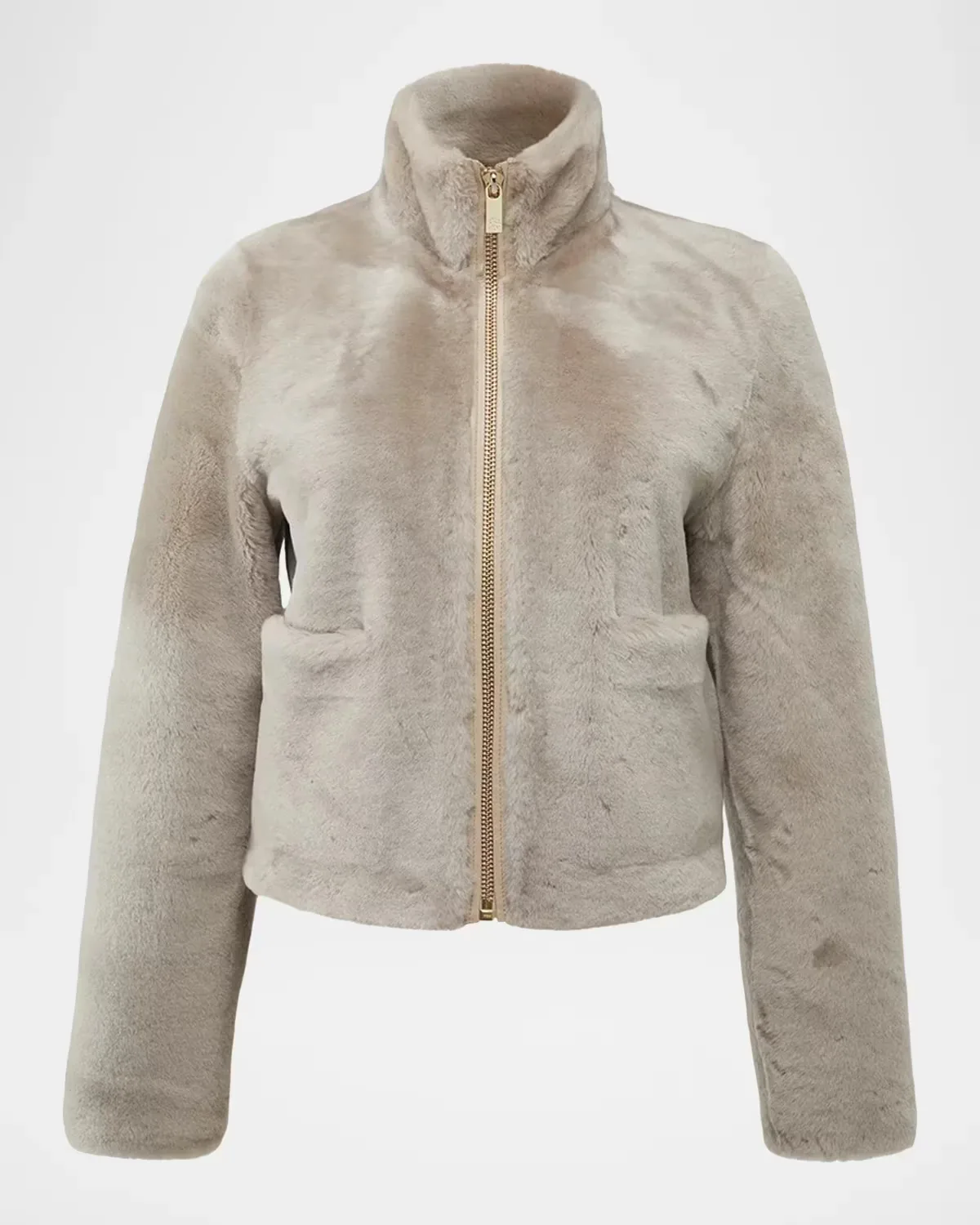 Merino Shearling Lamb Zip Jacket by Gorski