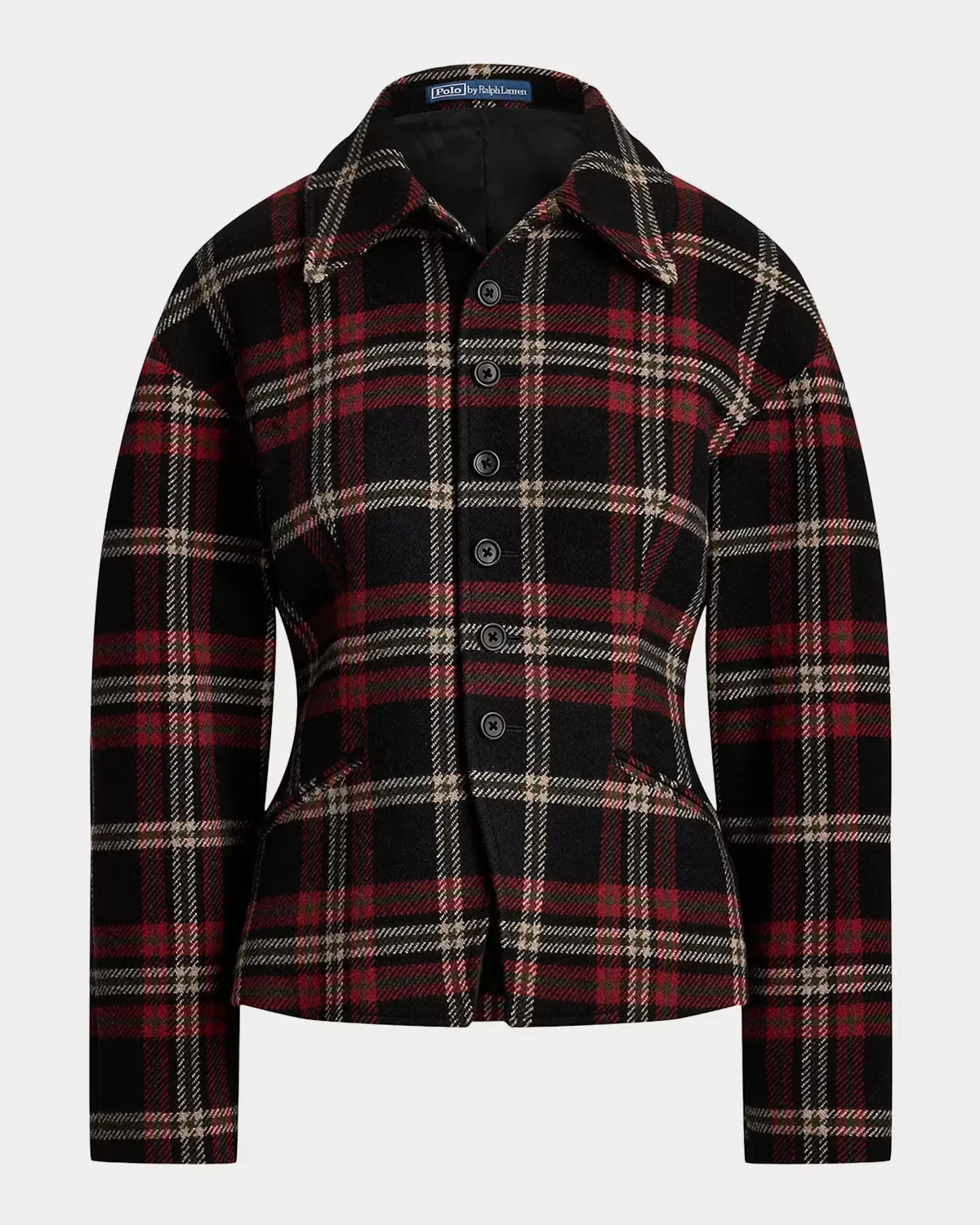 Plaid Wool-Blend Tweed Jacket by Polo Ralph Lauren