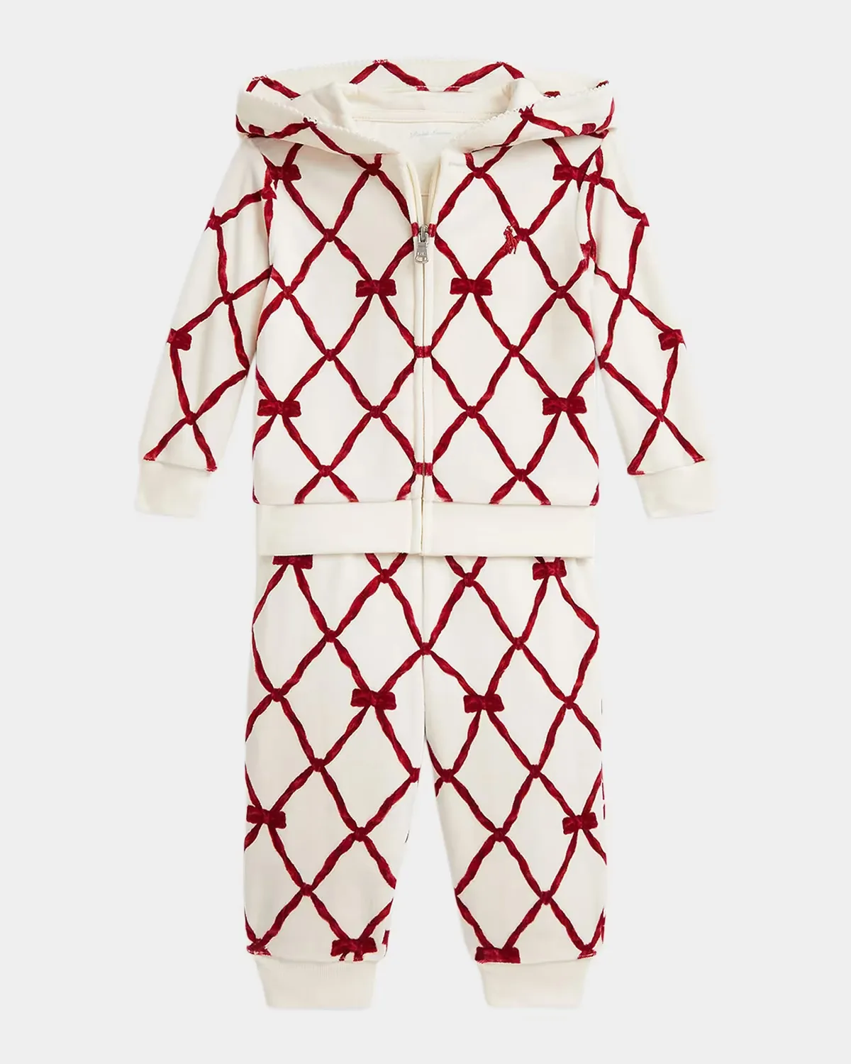Velour Hoodie & Jogger Pants by Ralph Lauren