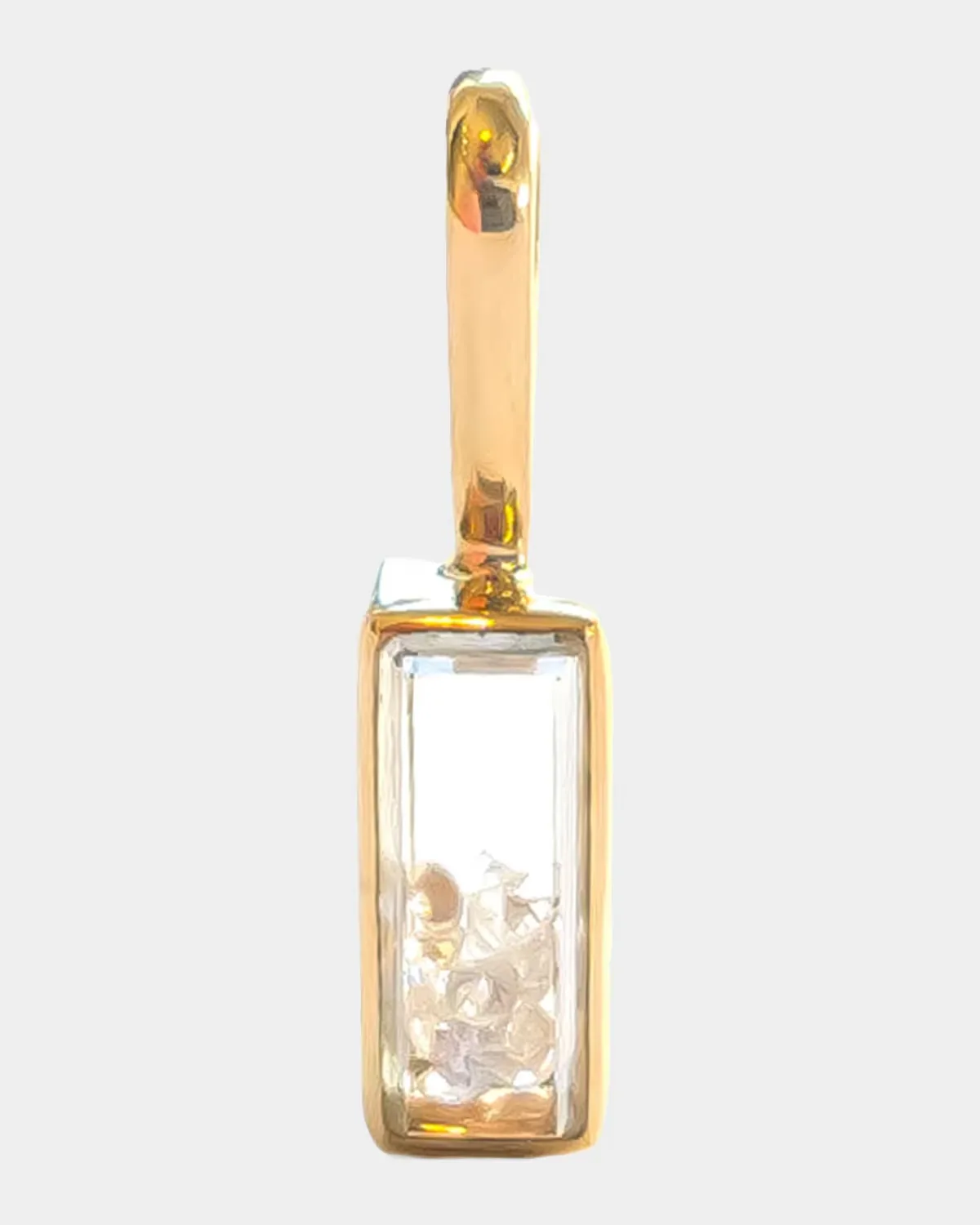 18K Yellow Gold and 0.10 TCW Diamond Kaleidoscope Pendant by Moritz Glik