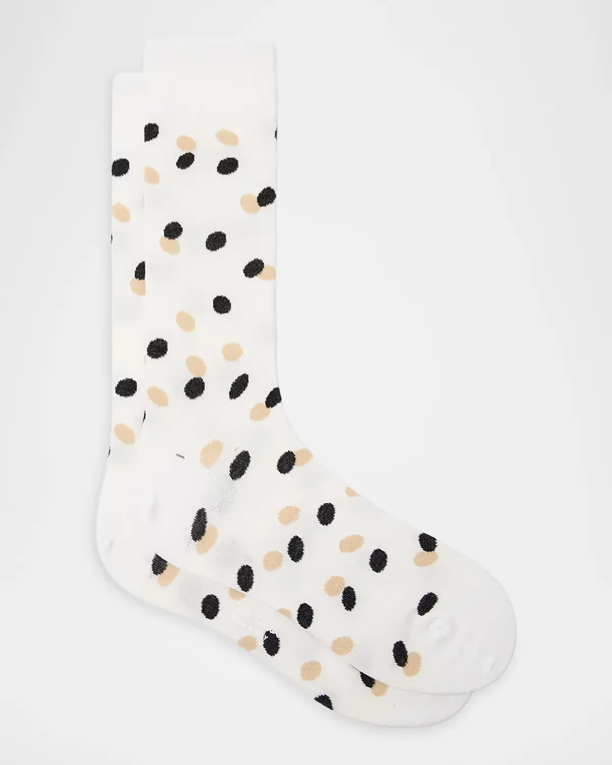 Shadow Polka Dot Crew Socks by Paul Smith