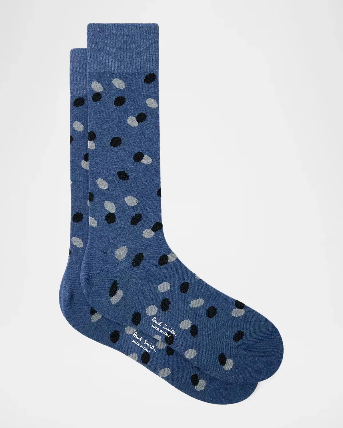 Shadow Polka Dot Crew Socks