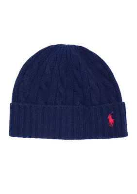 Classic Cable Beanie by Polo Ralph Lauren