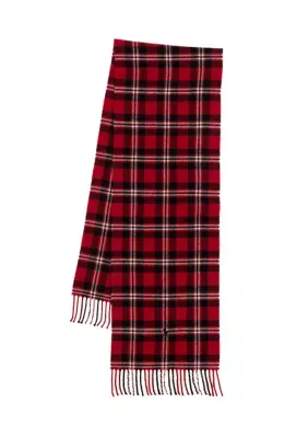 Recycled Wool Plaid Scarf by Polo Ralph Lauren