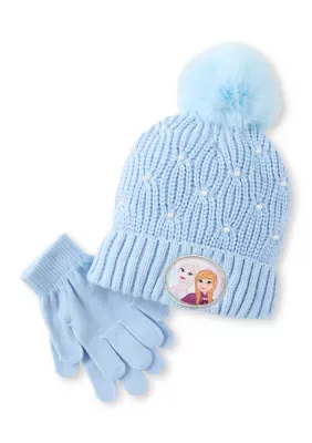 Frozen Patch Pearl Hat and Gloves Set by Disney