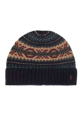 Fair Isle Beanie by Polo Ralph Lauren