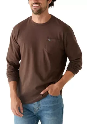 Long Sleeve Slub Cotton Shirt by Crown & Ivy