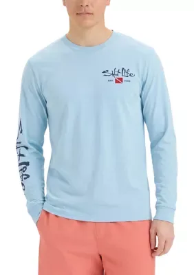 Dive and Conquer Long Sleeve T-Shirt by Salt Life