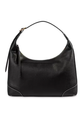 Elaina Top Zip Shoulder Hobo Bag by Sam Edelman
